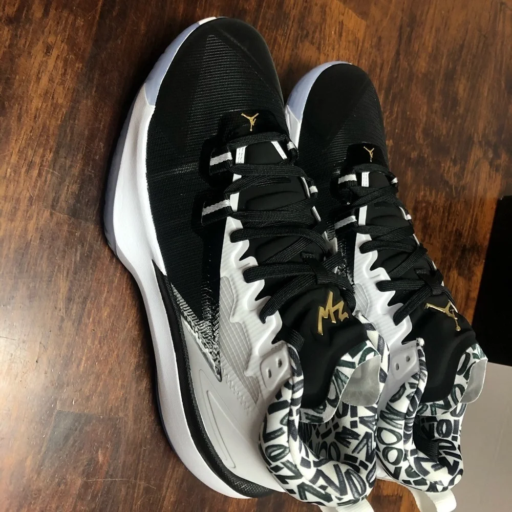 Nike Air Jordan Zion Williamson 1 Black/White Oreo All NEW